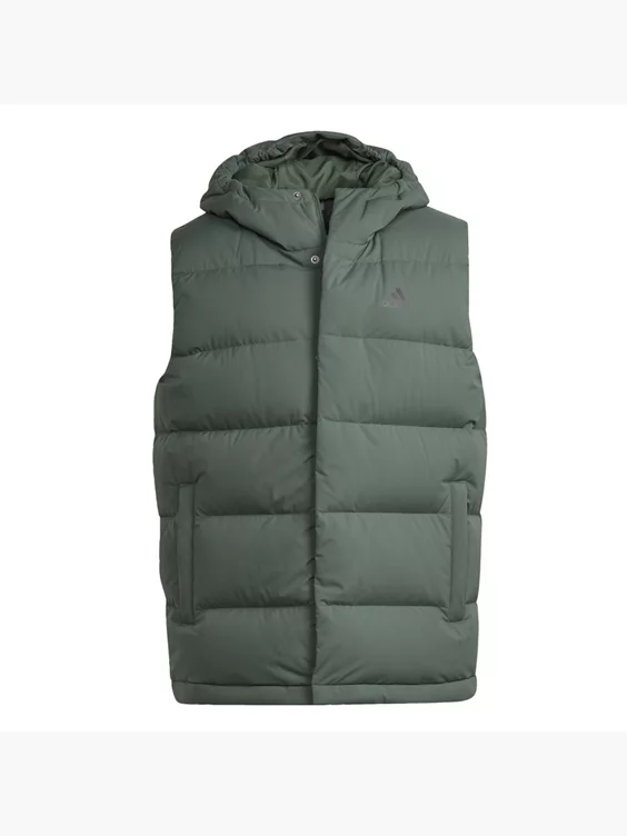 Adidas Helionic Hooded Daunenweste 1 Adidas Helionic Hooded Daunenweste