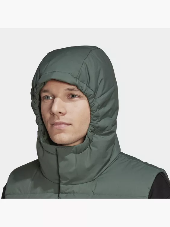 Adidas Helionic Hooded Daunenweste 2 Adidas Helionic Hooded Daunenweste – Bild 2