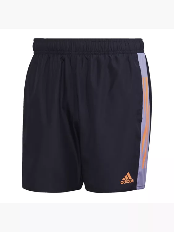 Adidas Short Length Colorblock 3-Streifen Badeshorts 1 Adidas Short Length Colorblock 3-Streifen Badeshorts