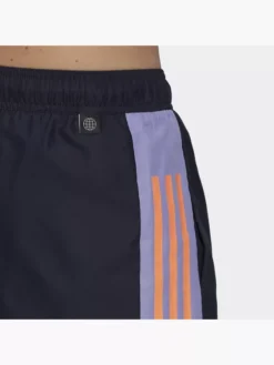 Adidas Short Length Colorblock 3-Streifen Badeshorts 5 Adidas Short Length Colorblock 3-Streifen Badeshorts -Ausgewählte Modegeschäfte 8012 HH9486 P2