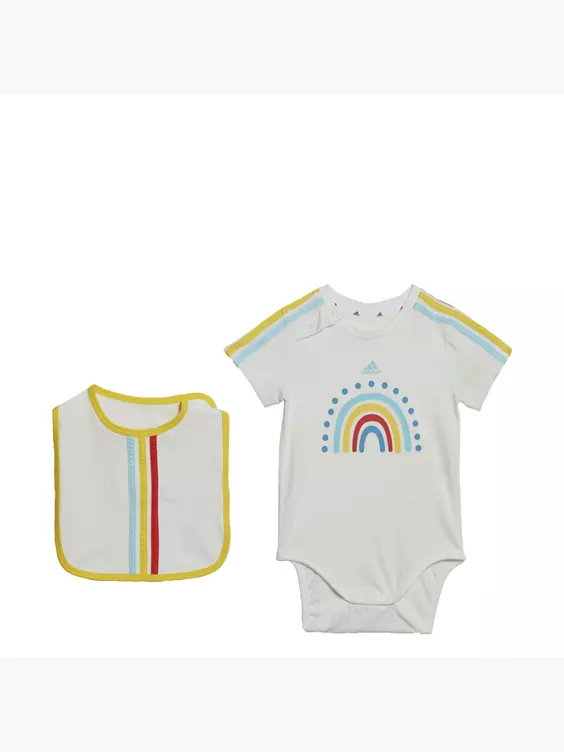 Adidas Gift Set — Body Mit Lätzchen (Genderneutral) 1 Adidas Gift Set — Body Mit Lätzchen (Genderneutral)