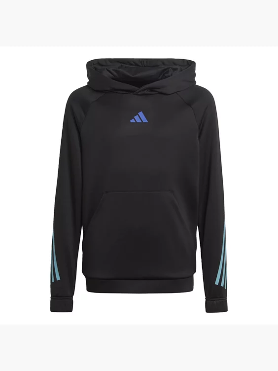 Adidas Train Icons AEROREADY 3-Streifen Hoodie 1 Adidas Train Icons AEROREADY 3-Streifen Hoodie