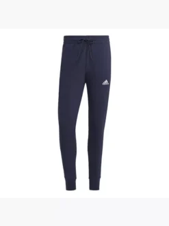 Adidas Essentials French Terry Tapered Cuff 3-Streifen Hose