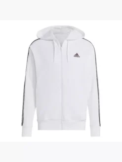 Adidas Essentials French Terry 3-Streifen Kapuzenjacke